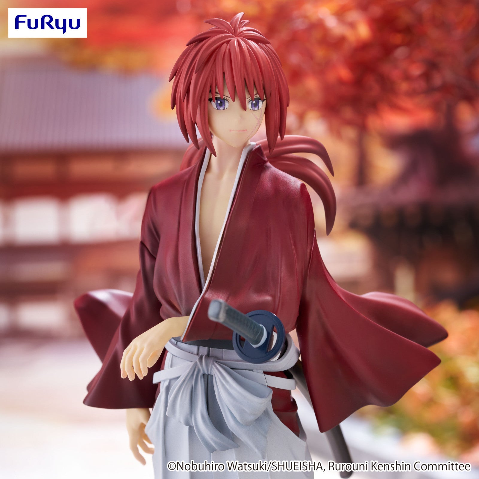 PRE ORDER Rurouni Kenshin Meiji Swordsman Romantic Story: TRIO TRY IT FIGURE - Kenshin Himura