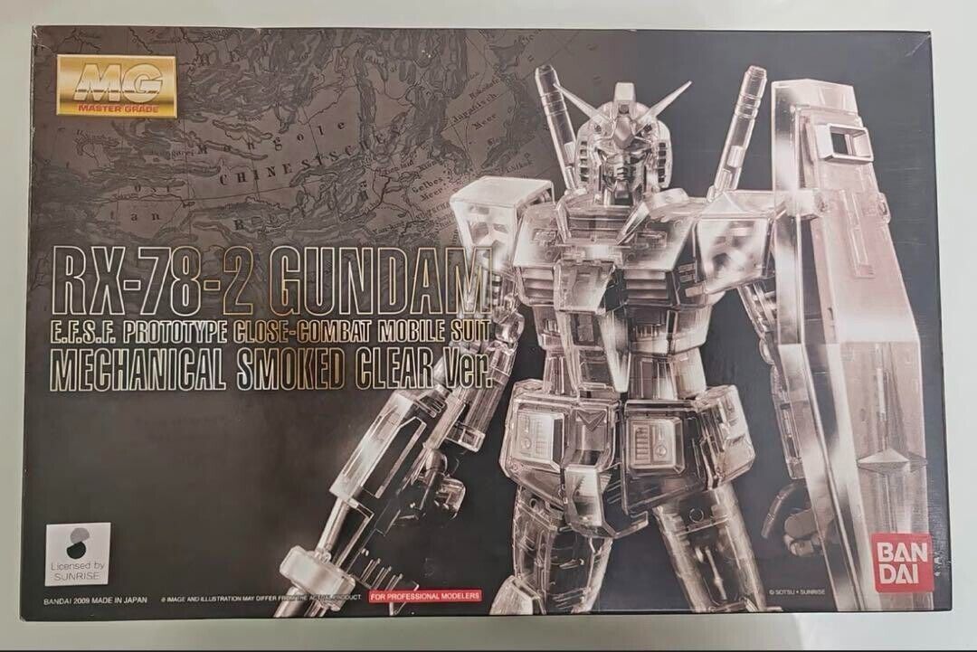 Mg 1/100 Rx-78-2 Gundam Mechanical Smoked Clear Ver Asia