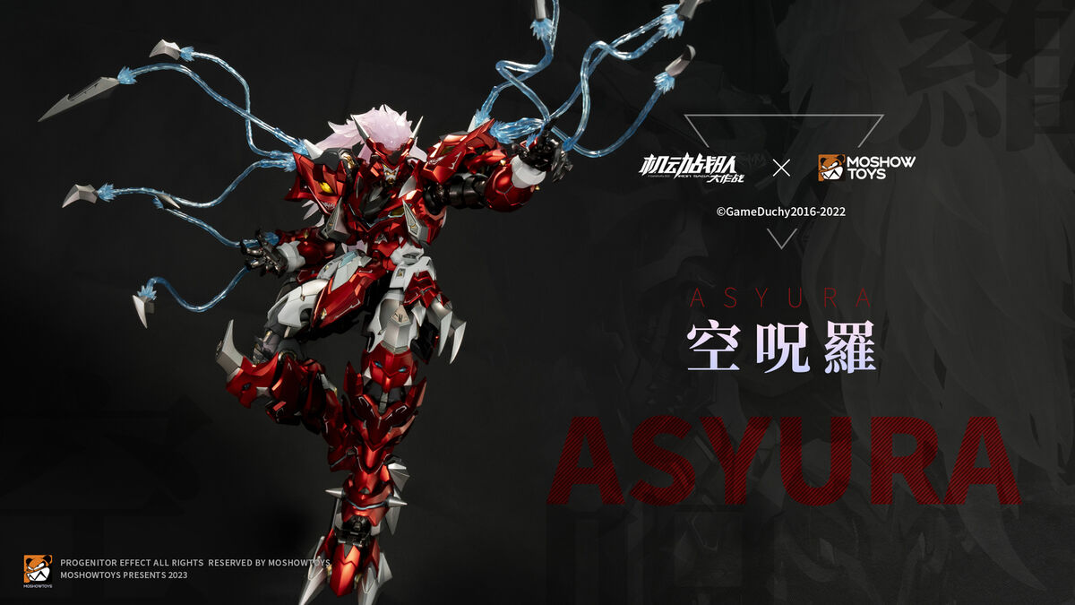 Moshow MSX002 Noble Class X Asyura Diecast Action Figure