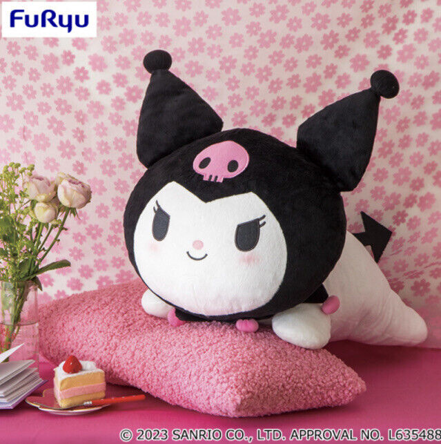 Sanrio Characters: NESOBERI BIG PLUSH - Kuromi