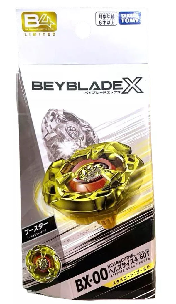 Takara Tomy Beyblade X | BX-00 Gold Hells Scythe 4-60T HellsScythe Limited B4 37