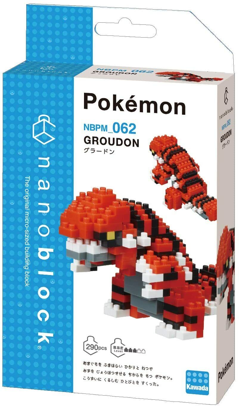 Pokemon: NANAOBLOCKS - Groudon