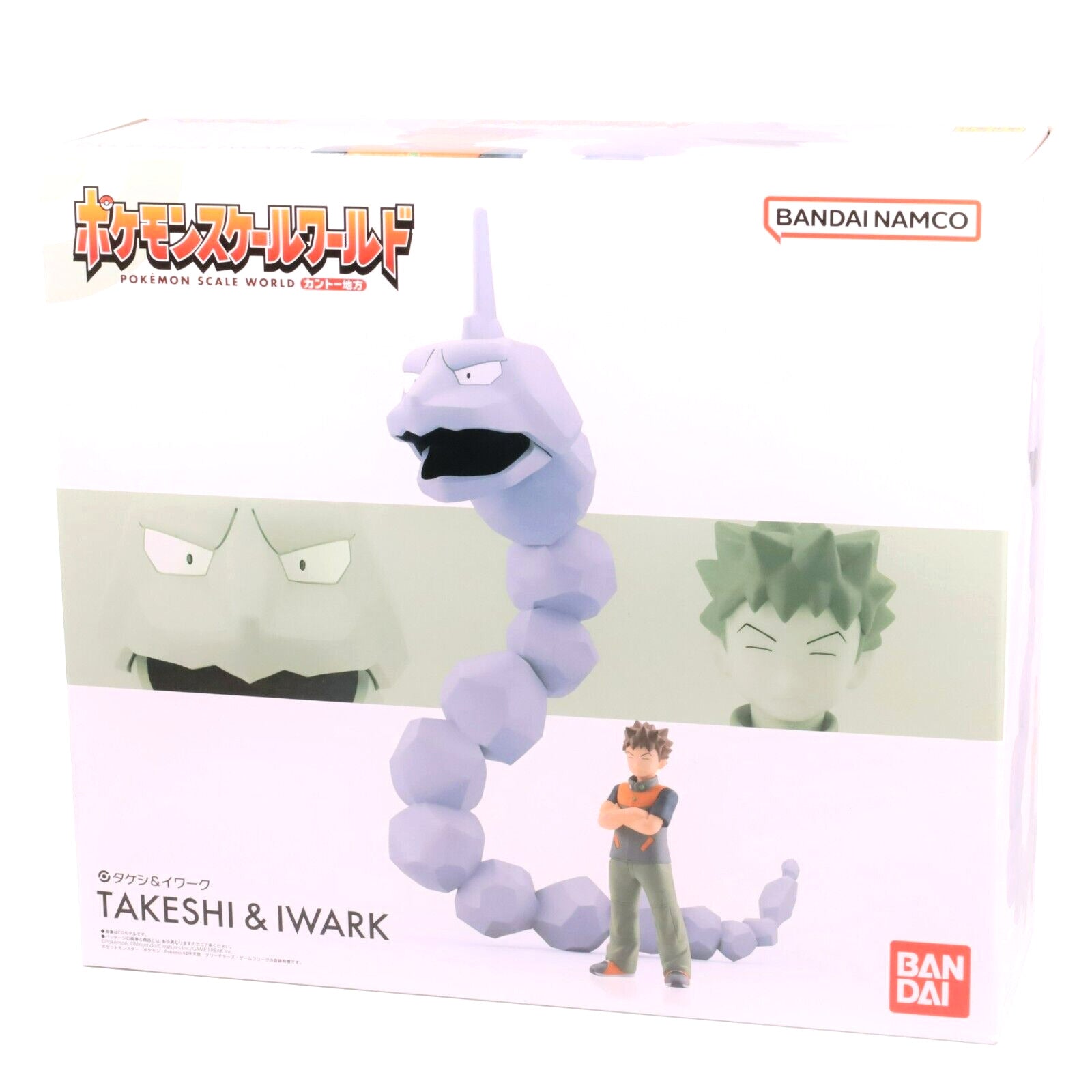 POKEMON SCALE WORLD Kanto Region TAKESHI & IWARK (Brock and Onix)