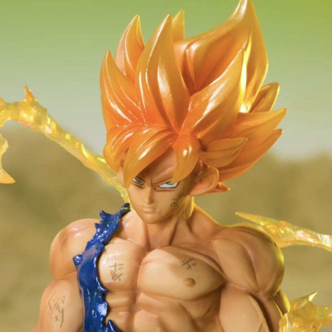 Son Goku Dragon Ball Z Figuarts Zero Super Saiyan TAMASHII NATIONS Figure