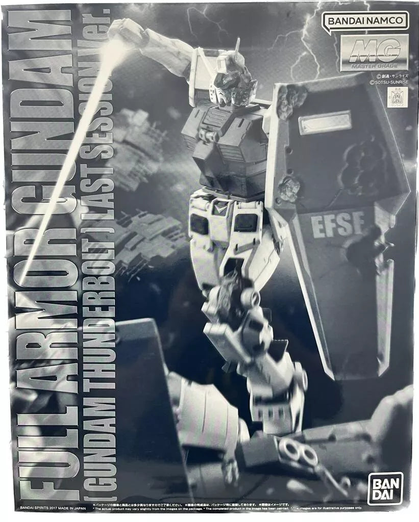 BANDAI MG 1/100 Full Armor Gundam Thunderbolt Last Session Ver. - Japan Import Model Kit