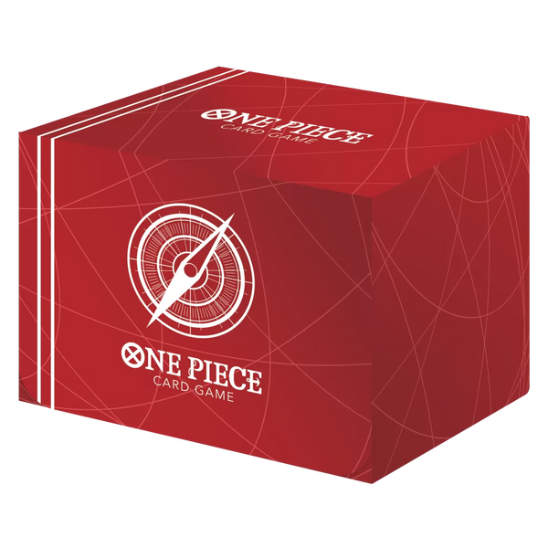 One Piece Card Game Clear Card Case Standard Red Display