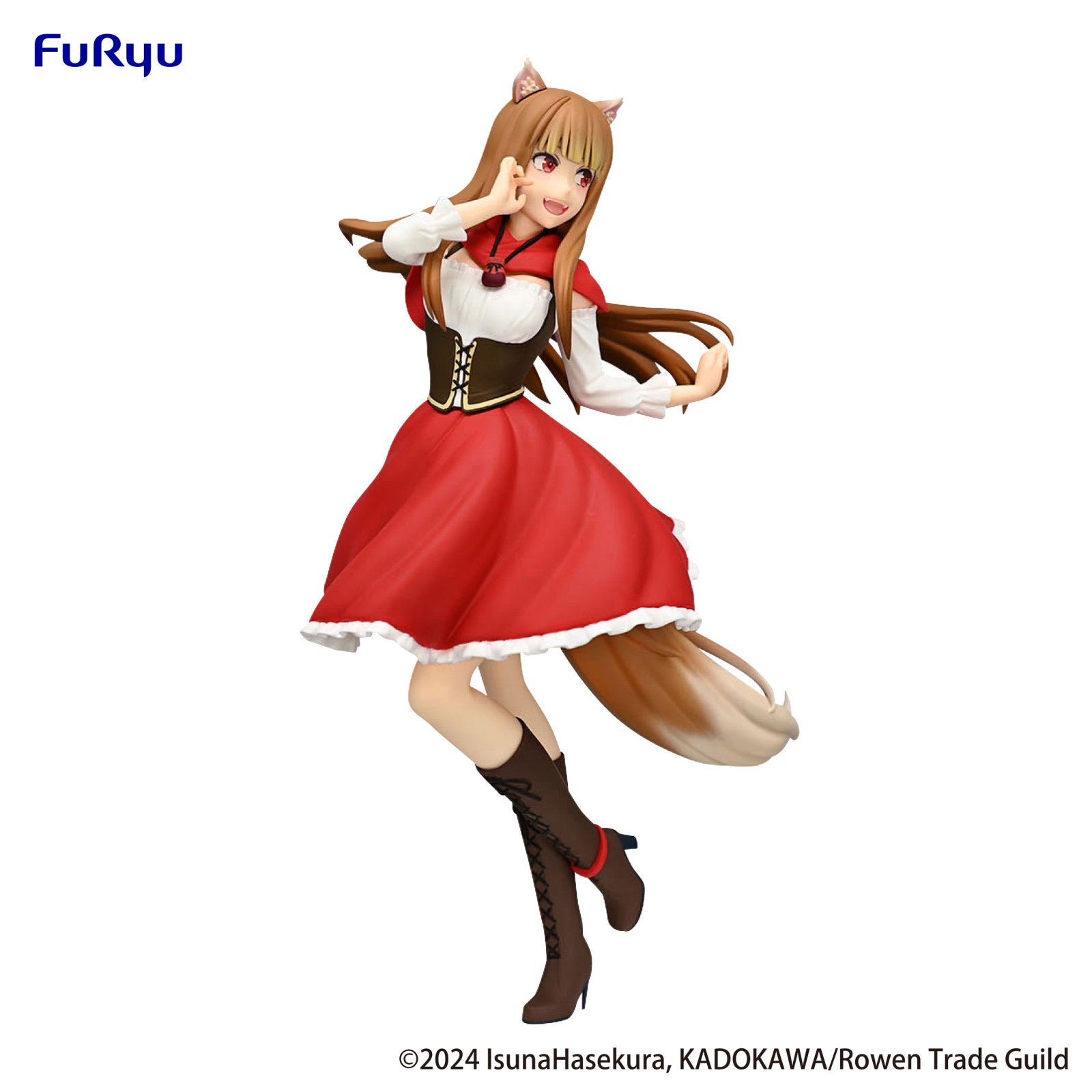 PRE ORDER Spice and Wolf: TRIO TRY IT FIGURE - Holo (Red Hood Version)