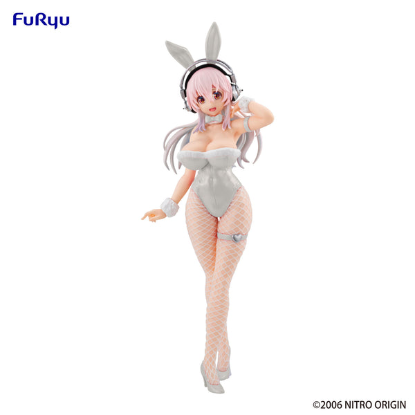 PRE ORDER Super Sonico: BICUTE BUNNY FIGURE - Super Sonico (Pearl White Version)