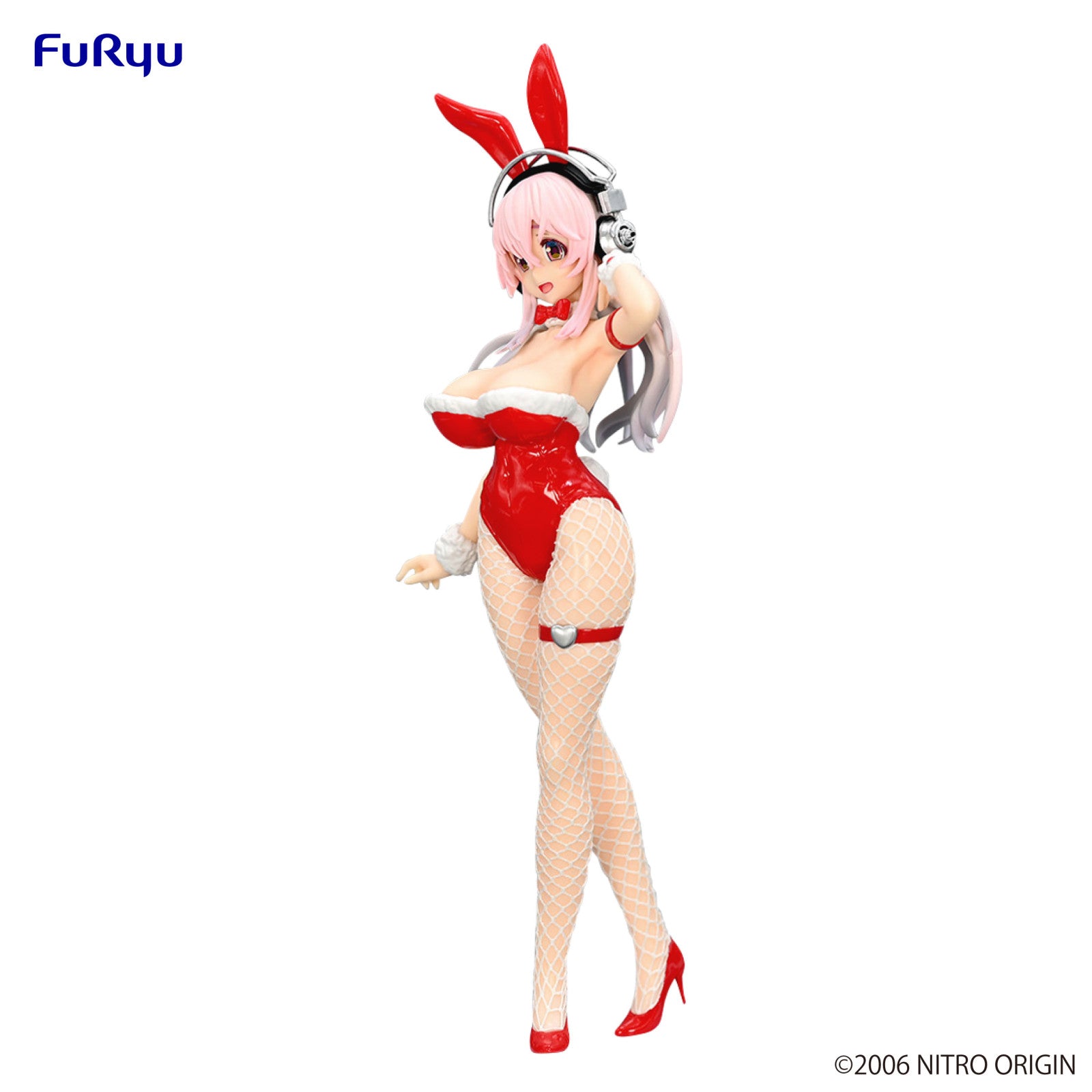 PRE ORDER Super Sonico: BICUTE BUNNIES FIGURE - Sonico (Red Color Version 2)