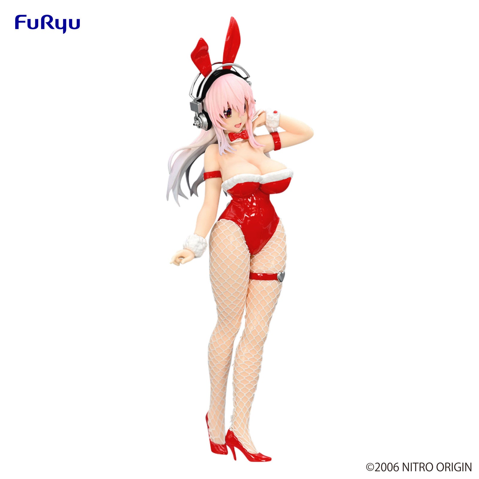 PRE ORDER Super Sonico: BICUTE BUNNIES FIGURE - Sonico (Red Color Version 2)