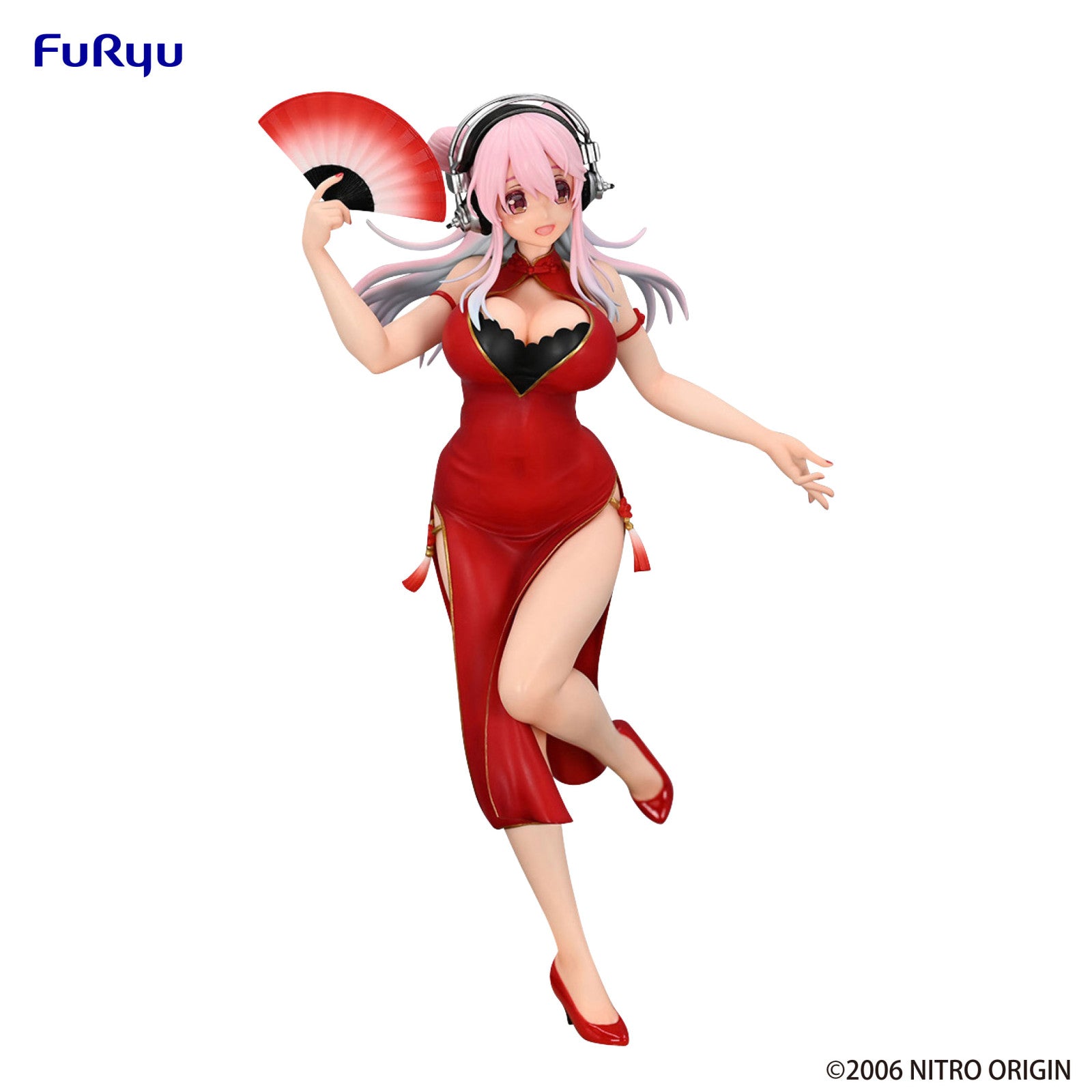 PRE ORDER Super Sonico: TRIO TRY IT FIGURE - China Dress Version