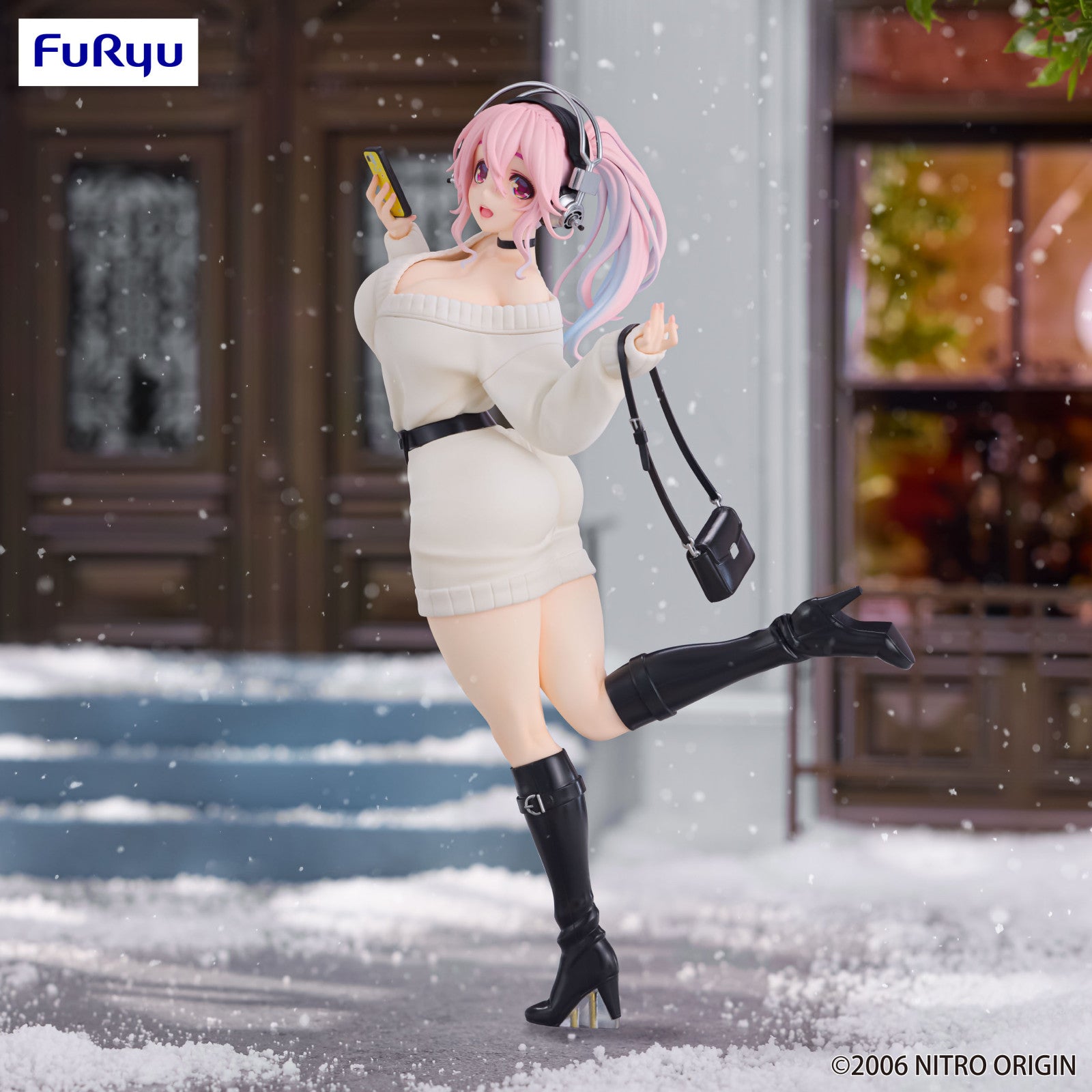 PRE ORDER Super Sonico: TRIO TRY IT FIGURE - Winter Memory Version