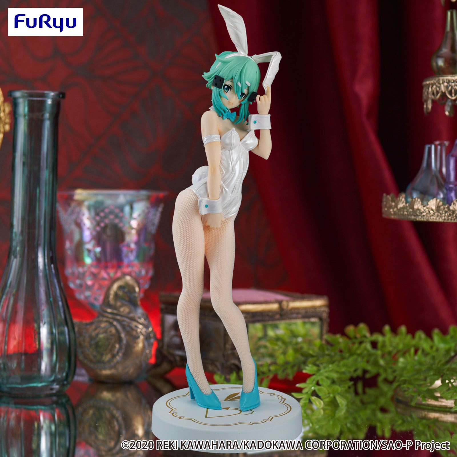 PRE ORDER Sword Art Online: BICUTE BUNNY FIGURE - Sinon (White Pearl Version)