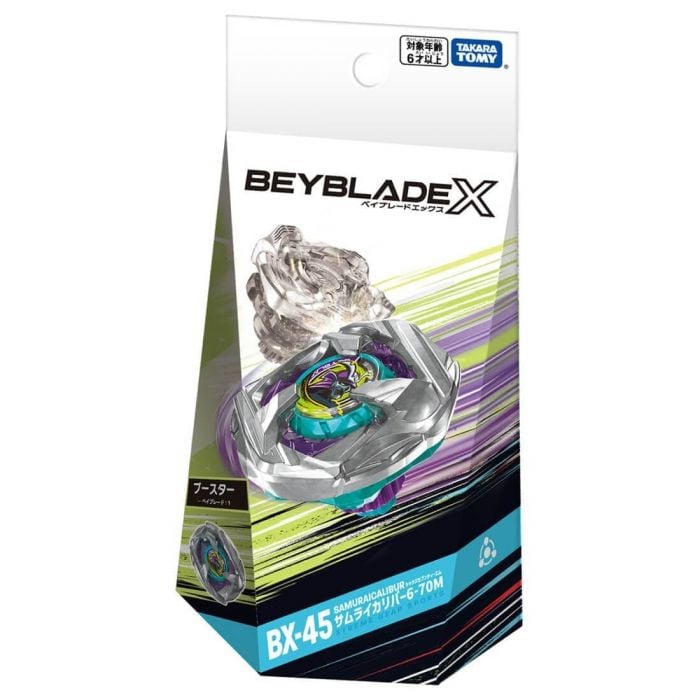 Takara Tomy Beyblade X - BX-45 Samurai Calibur