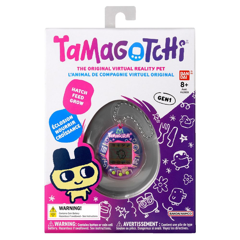 Tamagotchi The Original Gen 1 Neon Lights