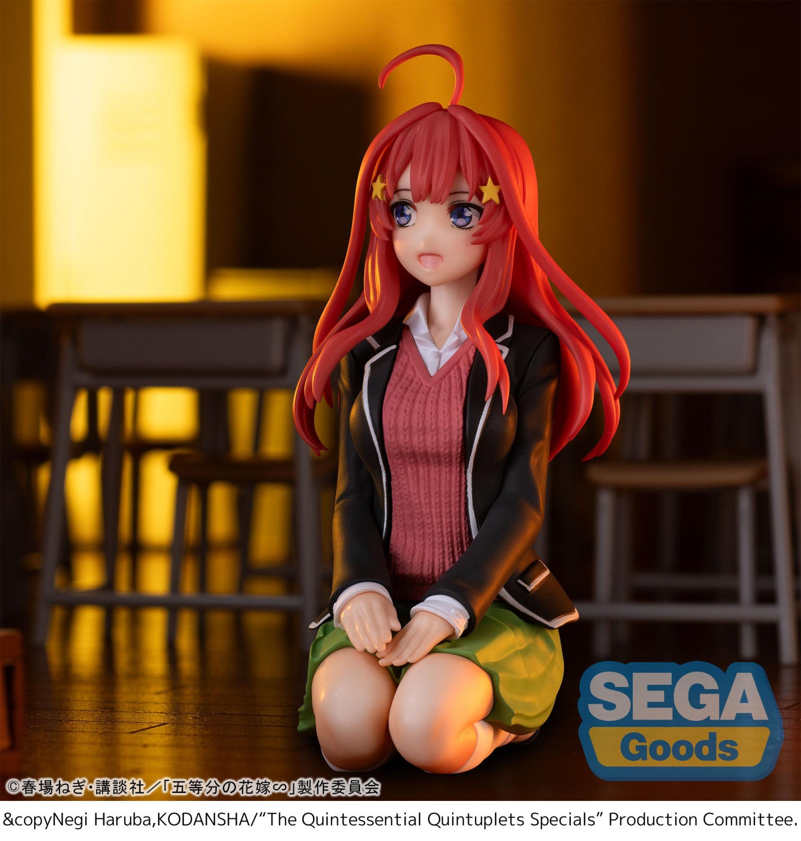 PRE ORDER The Quintessential Quintuplets: PM PERCHING FIGURE - Itsuki Nakano