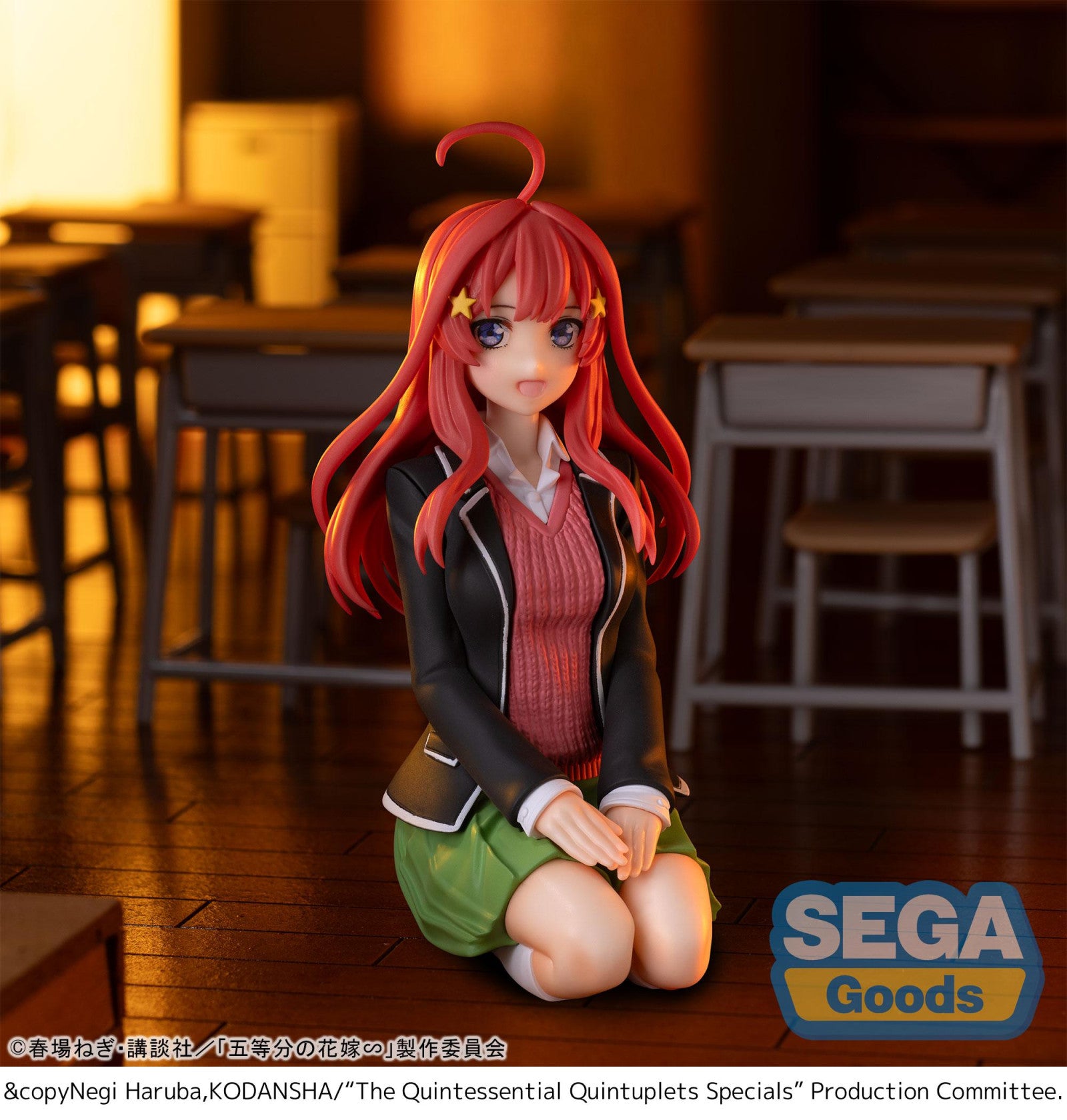 PRE ORDER The Quintessential Quintuplets: PM PERCHING FIGURE - Itsuki Nakano