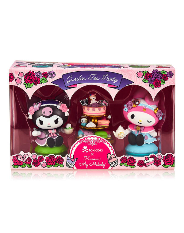 Tokidoki X Hello Kitty & Friends: LIMITED EDITION FIGURE PACK - Kuromi & My Melody Tea Party