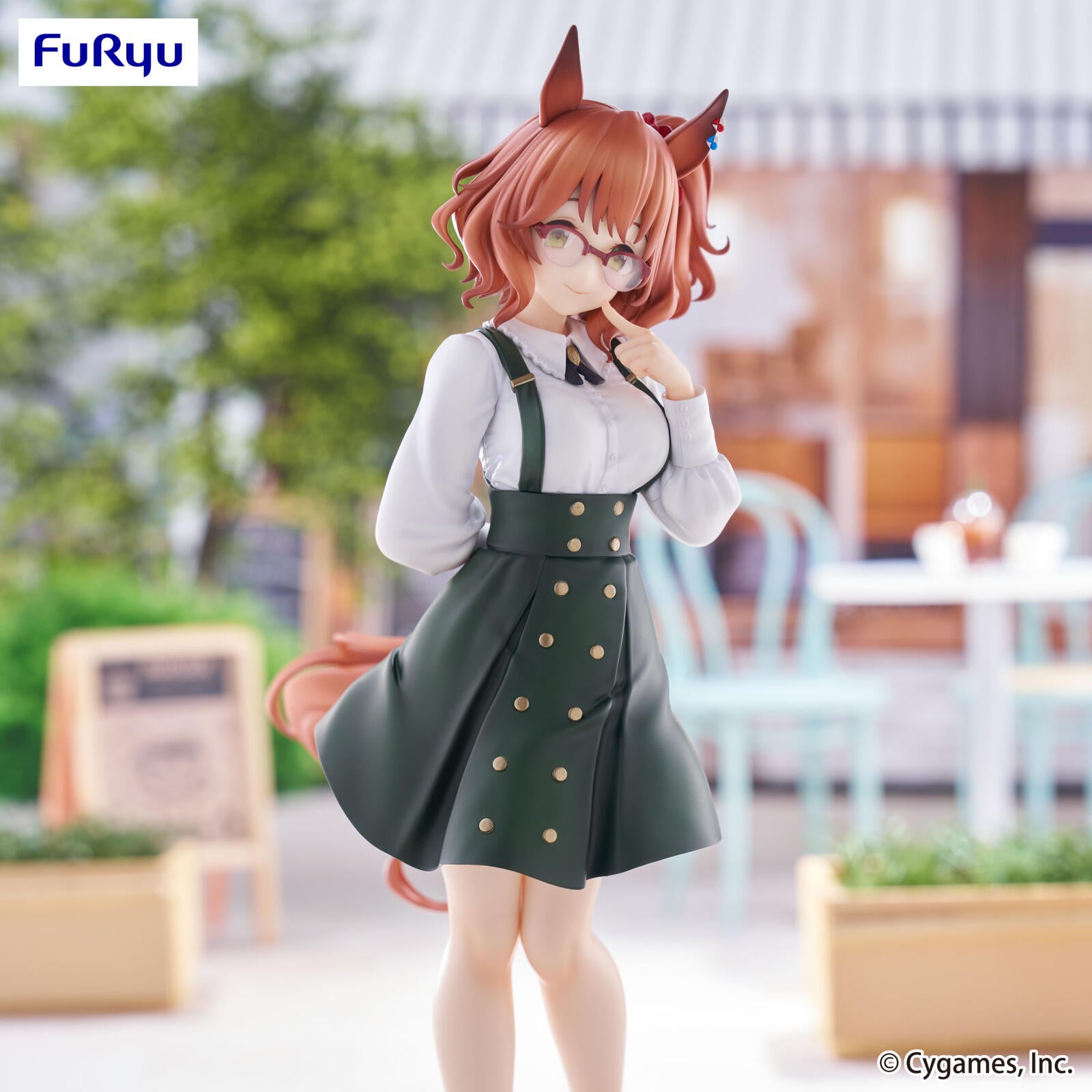 PRE ORDER Umamusume Pretty Derby: TRIO TRY IT FIGURE - Aston Machan