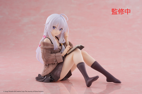 PRE ORDER Wandering Witch the Journey of Elaina: DESKTOP CUTE FIGURE - Elaina (Casual Clothes Version)