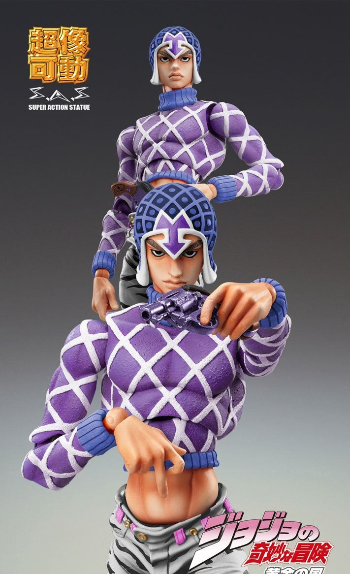 Jojo's Bizarre Adventure Part5 (Golden Wind): Guido Mista & Sp Third - Super Action Statue