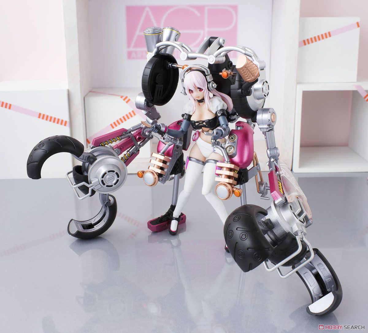 Armor Girls Project Super Sonico With Super Bikerobot 10th Anniversary Figure