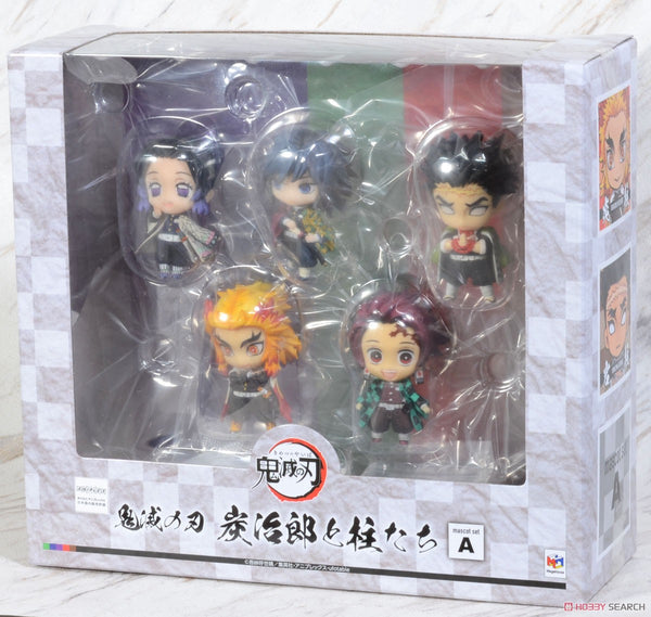 Demon Slayer Tanjiro & the HASHIRAs Mascot set A