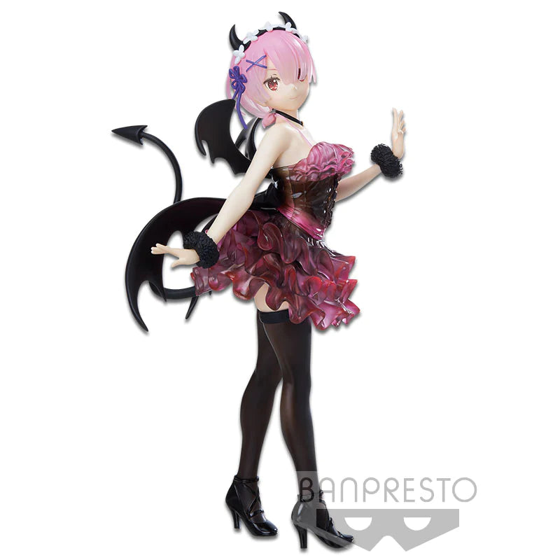 BanPresto - Re:Zero Starting Life in Another World Clear & Dressy Ram Figure