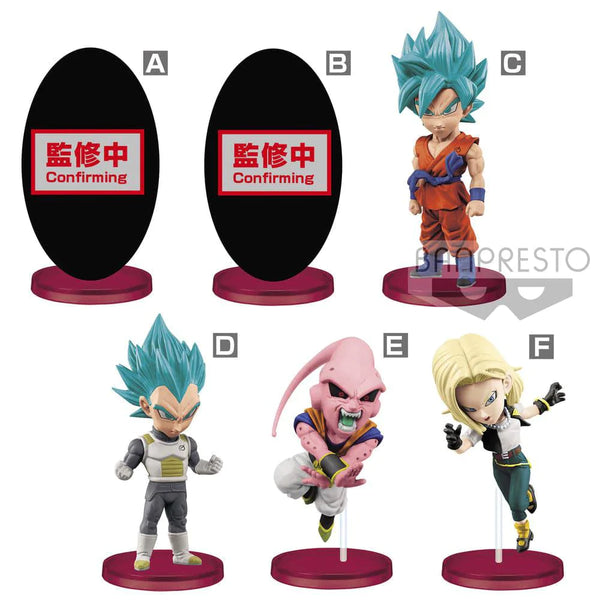WCF Dragon Ball Legends Collab Set of 6 PVC Figures Vol.3