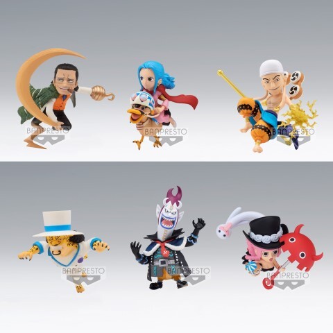 ONE PIECE WORLD COLLECTABLE FIGURE -THE GREAT PIRATES 100 LANDSCAPES  VOL.6