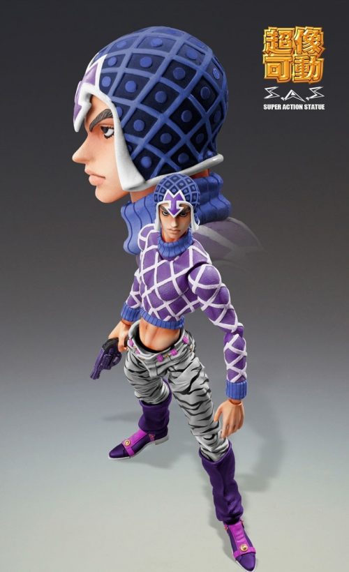 Jojo's Bizarre Adventure Part5 (Golden Wind): Guido Mista & Sp Third - Super Action Statue