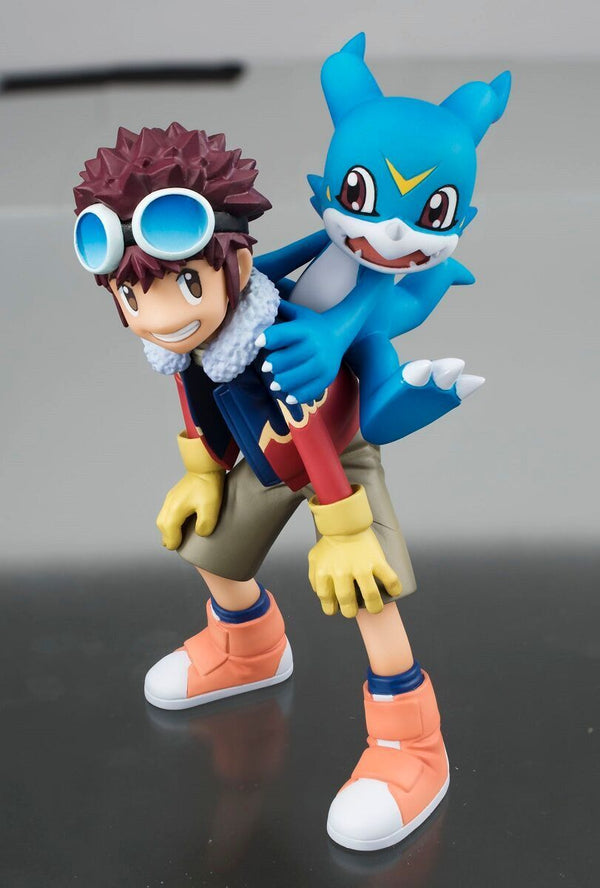 GEM Series Daisuke Motomiya & V-Mon PVC Figure [Digimon Adventure 2]