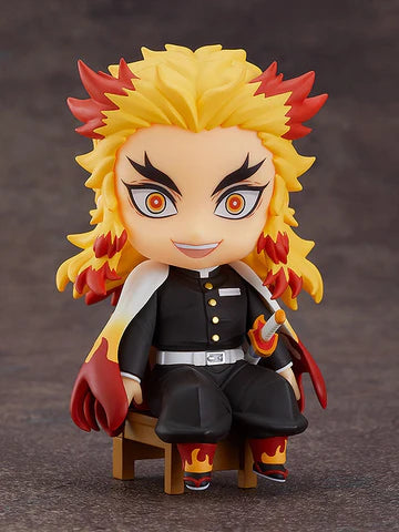 Demon Slayer: Kimetsu No Yaiba: Kyojuro Rengoku Nendoroid Swacchao! Action Figure