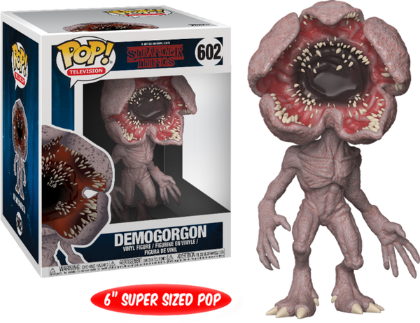 Stranger Things - Demogorgon 6” Super Sized Pop! Vinyl Figure