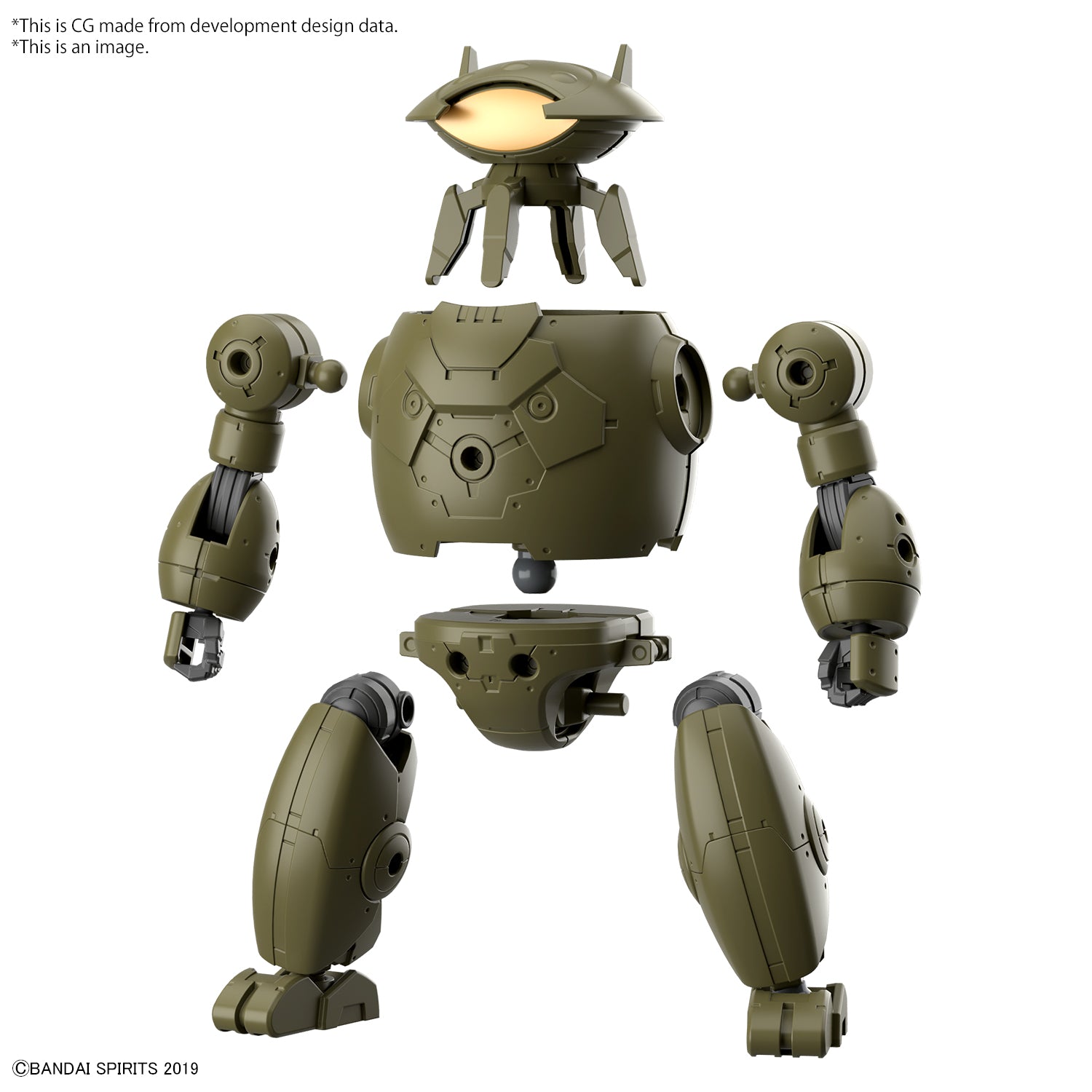 30MM 1/144 Extended Armament Vehicle (ARMORED ASSAULT MECHA Ver.)