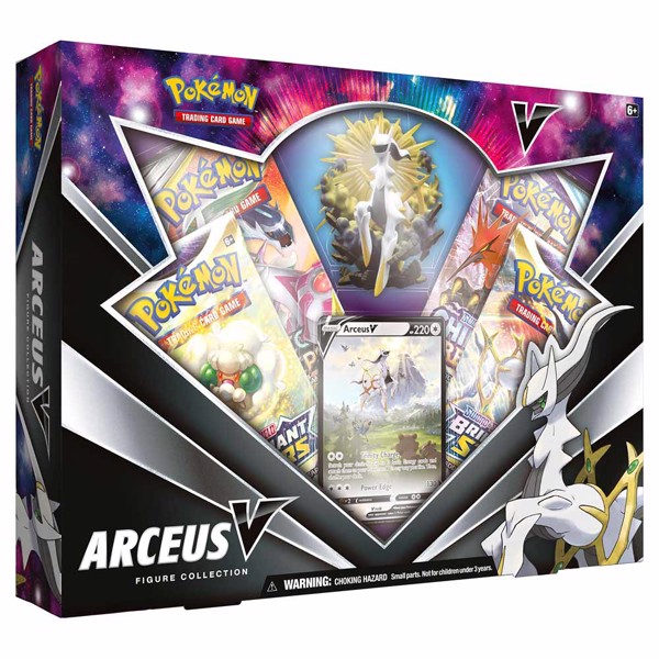 Pokemon Trading Card Game: Arceus V Figure Collection