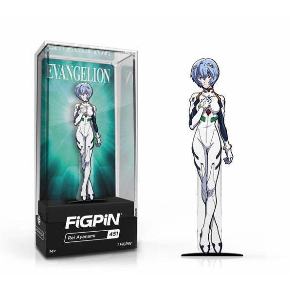 Neon Genesis Evangelion Rei Ayanami FiGPiN Classic Enamel Pin