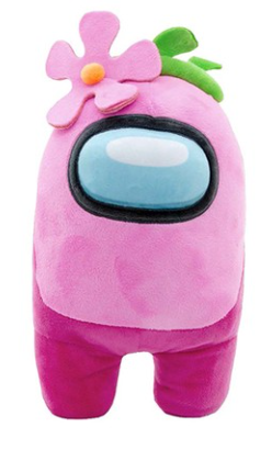Among Us 30cm Plush with accessory - Pink