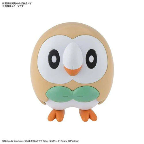 Pokémon Model Kit Quick!! 10 Rowlet