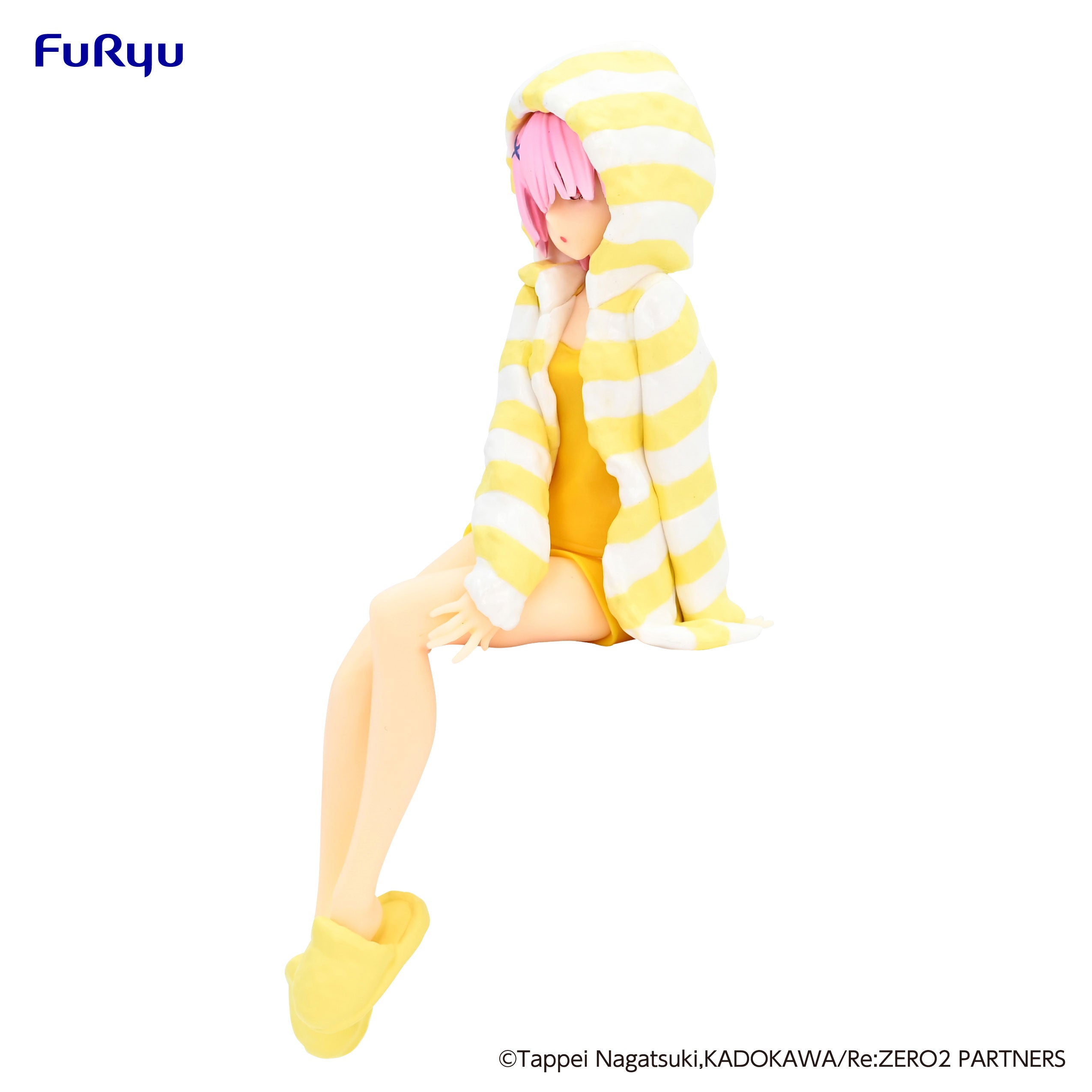 Re:ZERO Starting Life in Another World Noodle Stopper Figure Ram Room Wear Yellow Color Version