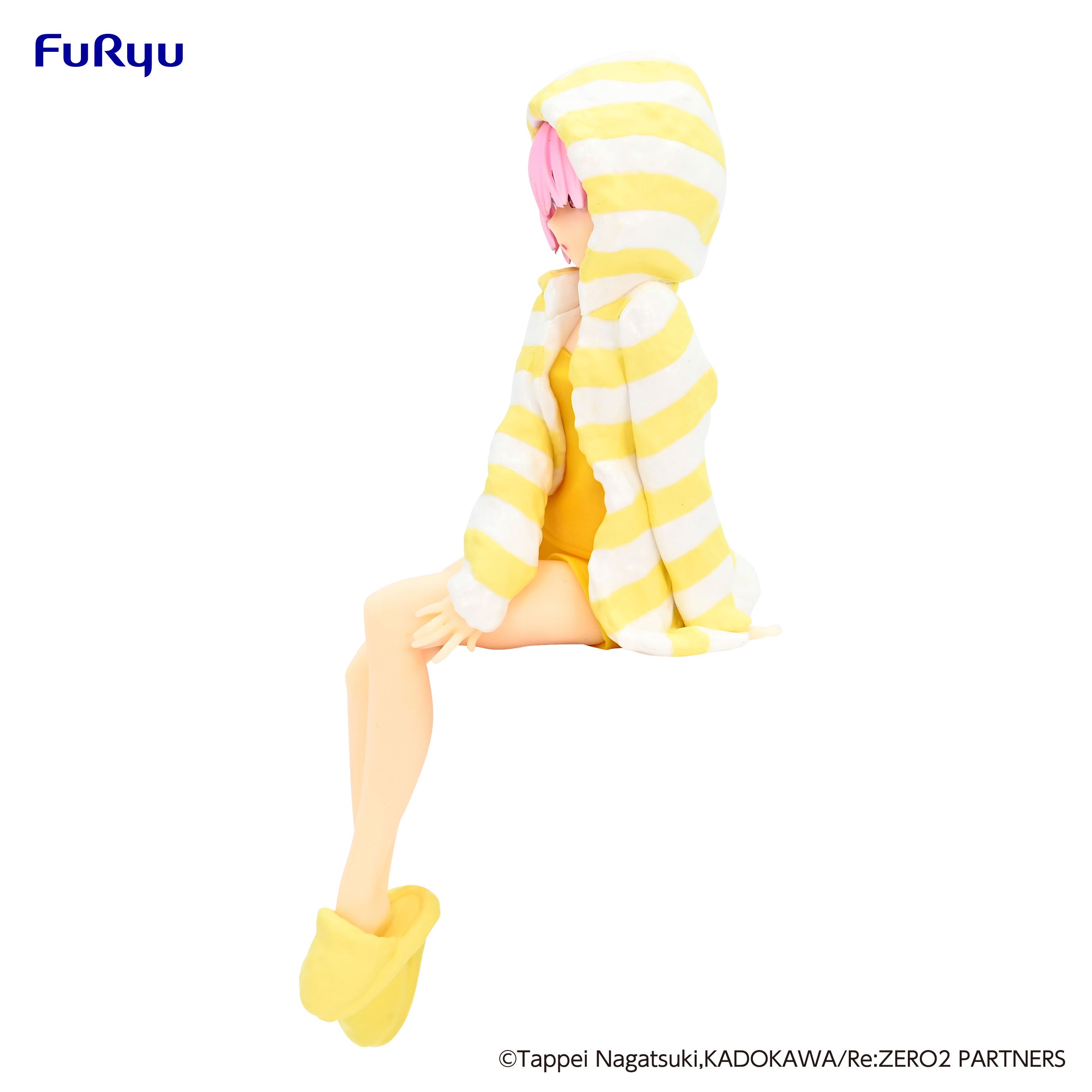Re:ZERO Starting Life in Another World Noodle Stopper Figure Ram Room Wear Yellow Color Version