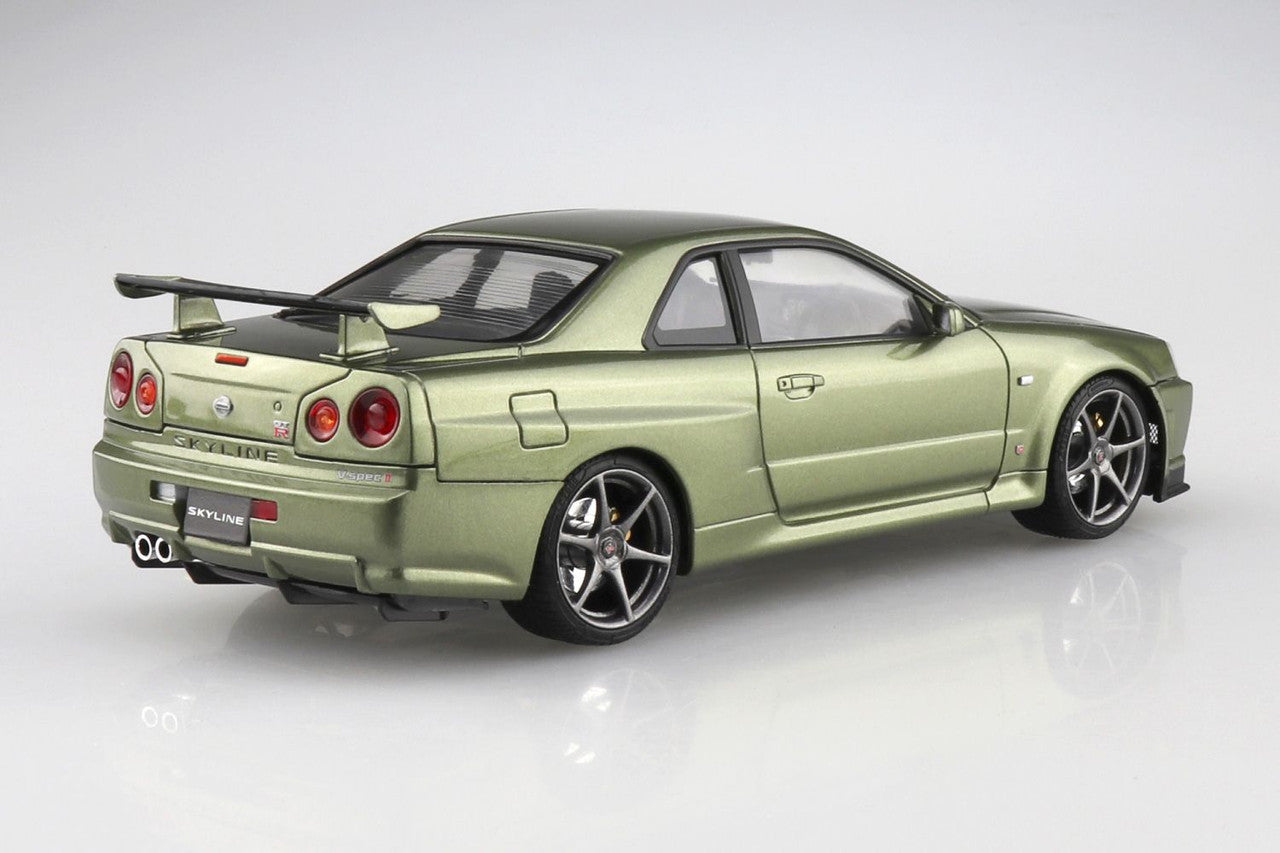 NISSAN BNR34 SKYLINE GT-R V spec II Nur '00 Millennium Jade