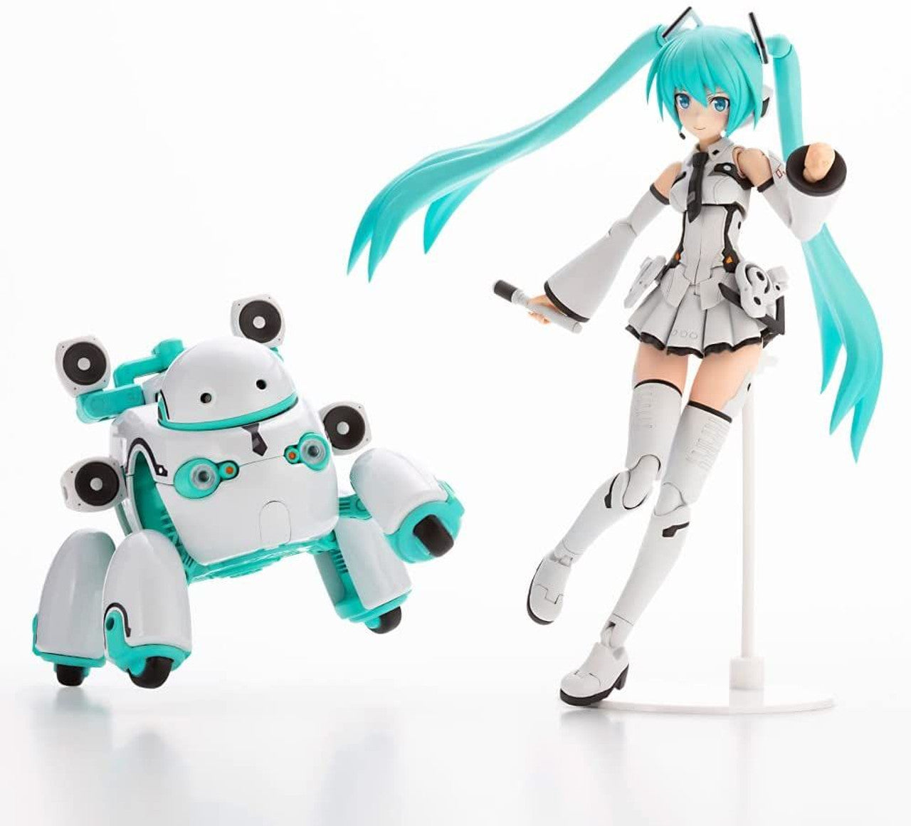 Frame Music Girl Hatsune Miku 'MARUTTOYS Ver.' w/Tamotu 'Miku Ver.' Plastic Model