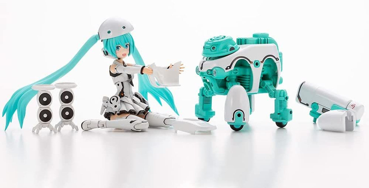 Frame Music Girl Hatsune Miku 'MARUTTOYS Ver.' w/Tamotu 'Miku Ver.' Plastic Model