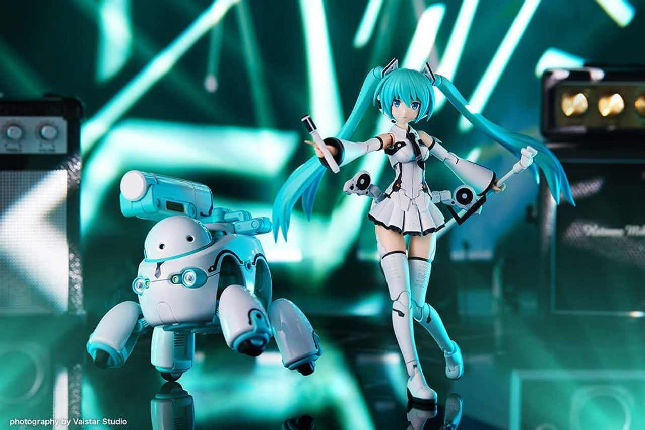 Frame Music Girl Hatsune Miku 'MARUTTOYS Ver.' w/Tamotu 'Miku Ver.' Plastic Model