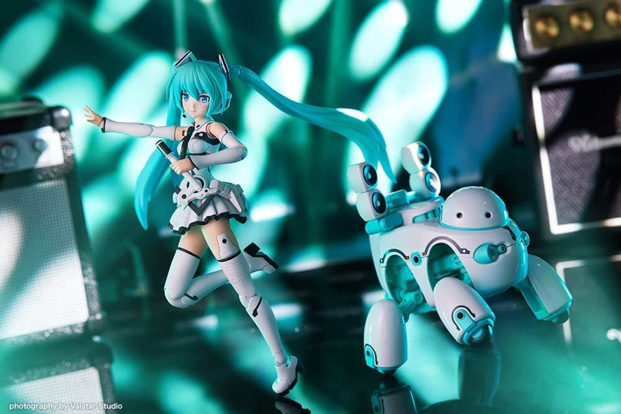 Frame Music Girl Hatsune Miku 'MARUTTOYS Ver.' w/Tamotu 'Miku Ver.' Plastic Model