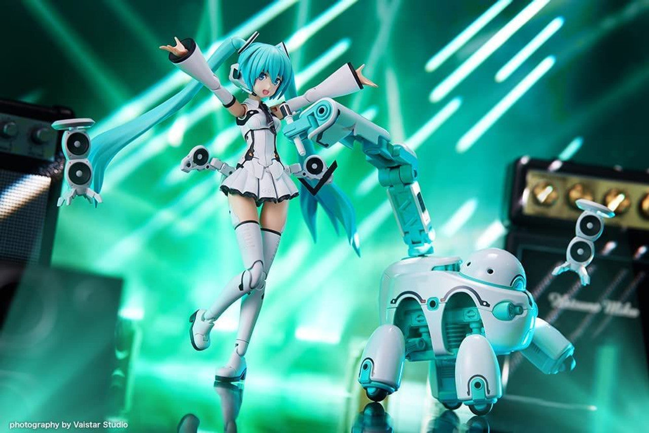 Frame Music Girl Hatsune Miku 'MARUTTOYS Ver.' w/Tamotu 'Miku Ver.' Plastic Model