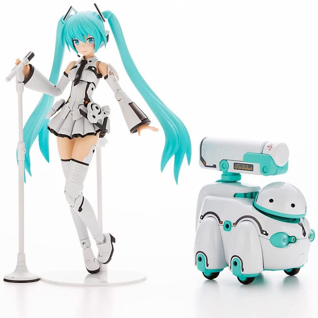 Frame Music Girl Hatsune Miku 'MARUTTOYS Ver.' w/Tamotu 'Miku Ver.' Plastic Model