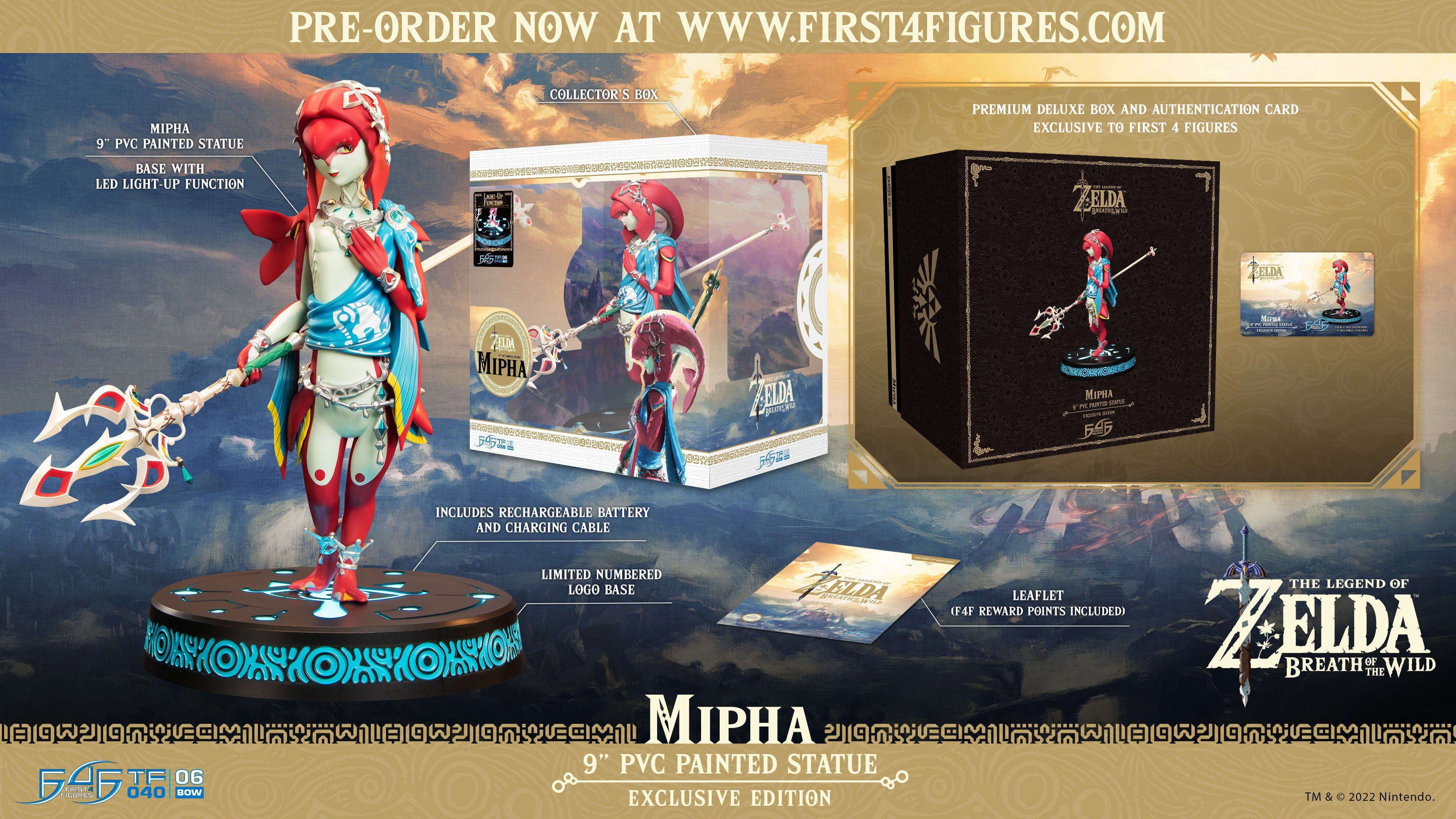 The Legend of Zelda - Mipha PVC Statue Collectors Edition