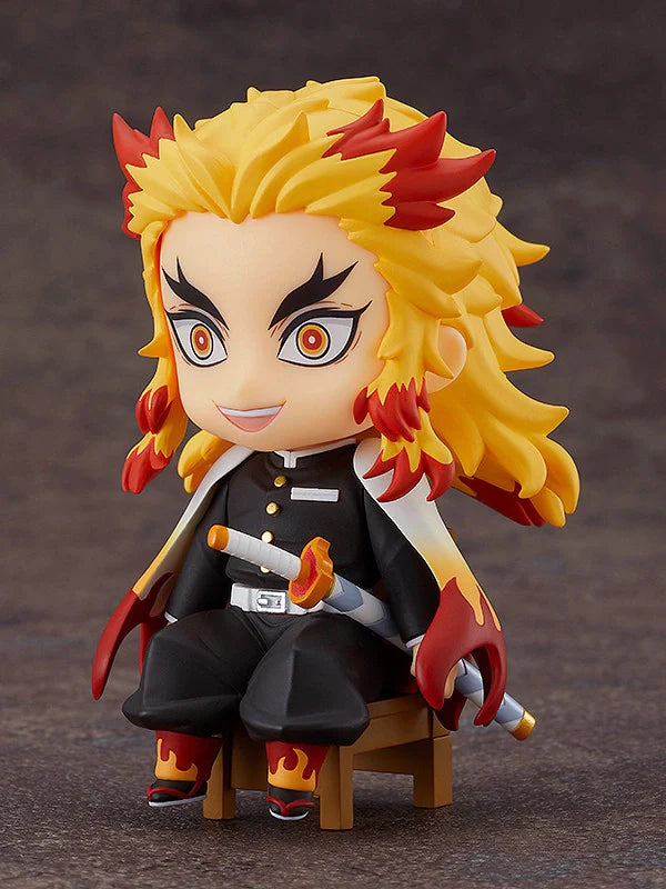 Demon Slayer: Kimetsu No Yaiba: Kyojuro Rengoku Nendoroid Swacchao! Action Figure